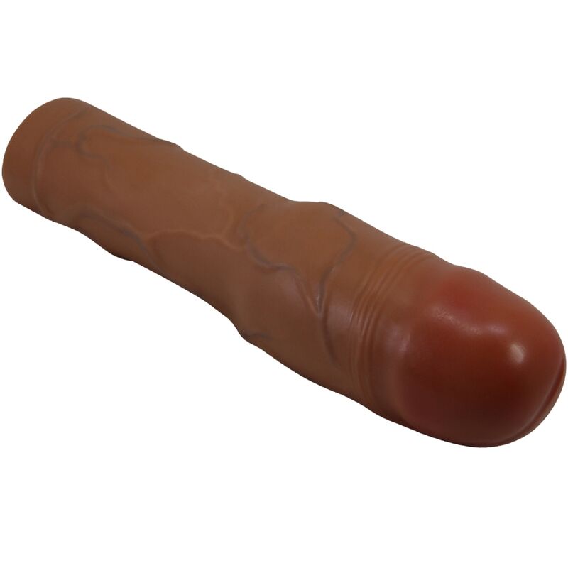 PRETTY LOVE - KYLIAN FUNDA PARA PENE CON EXTENSIÓN DE 7.6 CM MULATO PRETTY LOVE