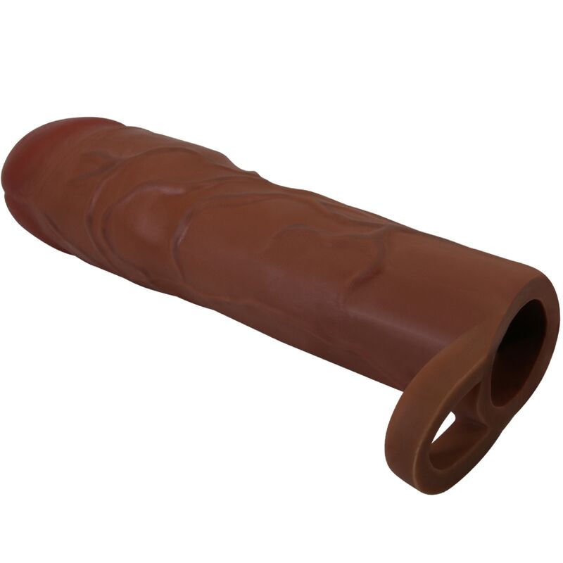 PRETTY LOVE - GERD FUNDA PARA PENE CON EXTENSIÓN DE 7.6 CM MULATO PRETTY LOVE