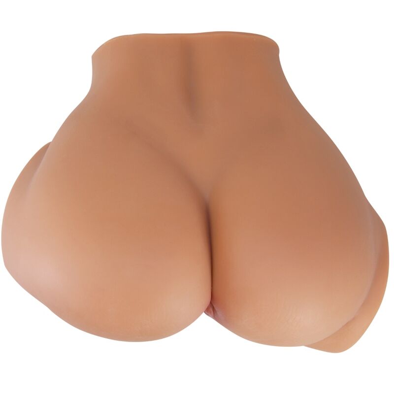 CRAZY BULL - EMILIA TRASERO VIBRADOR CON VAGINA Y ANO REALÍSTICO NATURAL CONTROL REMOTO CRAZY BULL