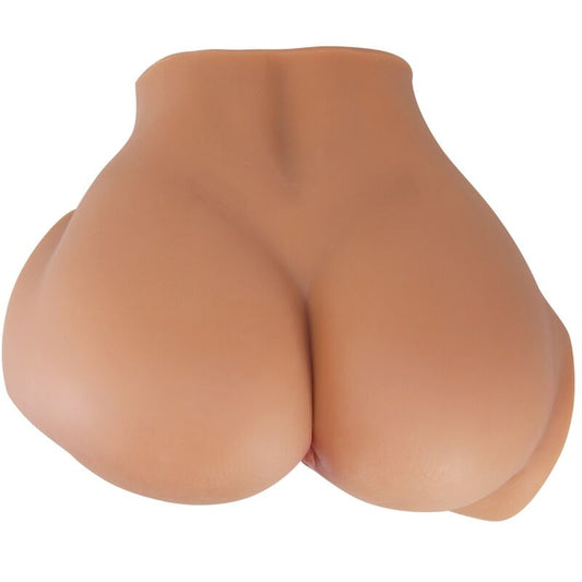 CRAZY BULL - EMILIA TRASERO VIBRADOR CON VAGINA Y ANO REALÍSTICO NATURAL CONTROL REMOTO CRAZY BULL