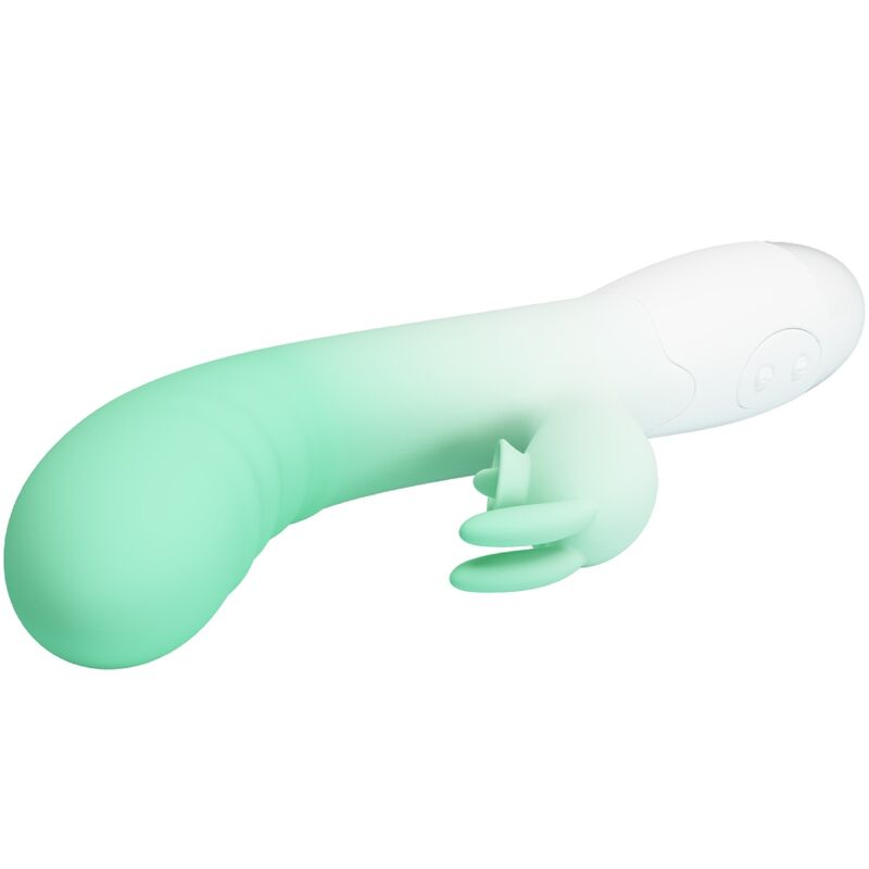 PRETTY LOVE - CERBERUS VIBRADOR RABBIT 3O VIBRACIONES VERDE PRETTY LOVE