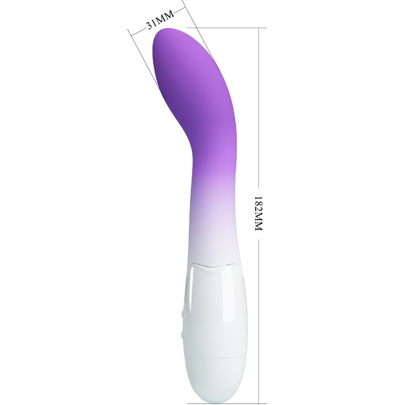 PRETTY LOVE - BISHOP VIBRADOR PUNTO G 30 VIBRACIONES MORADO PRETTY LOVE