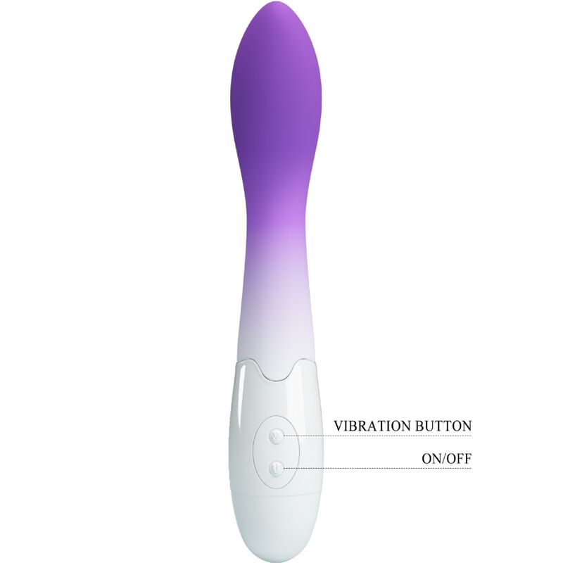 PRETTY LOVE - BISHOP VIBRADOR PUNTO G 30 VIBRACIONES MORADO PRETTY LOVE