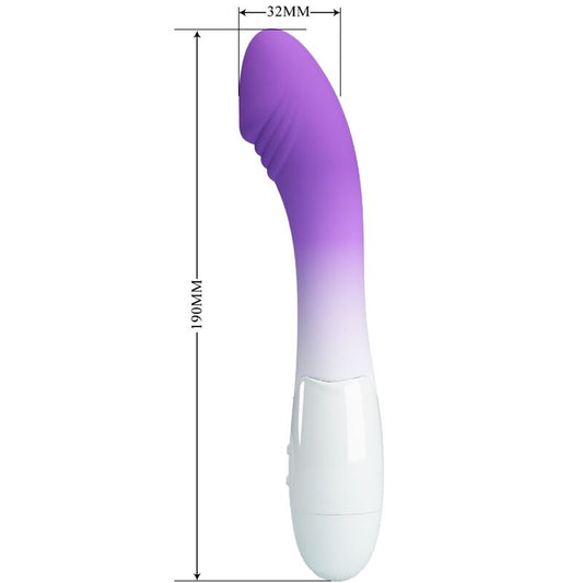 PRETTY LOVE - ELEMENTAL VIBRADOR PUNTO G 30 VIBRACIONES MORADO PRETTY LOVE