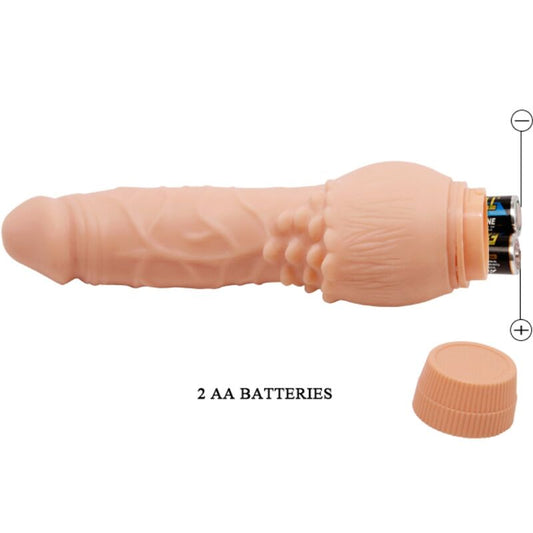 BAILE - BARBARA VIBRADOR REALÍSTICO 19.5 CM NATURAL BAILE