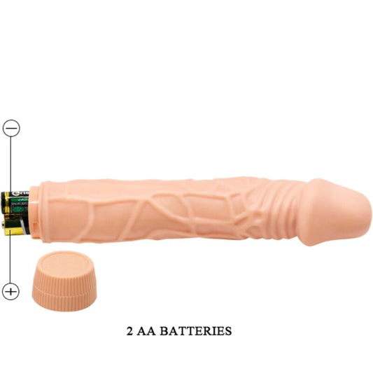 BAILE - BOB VIBRADOR REALÍSTICO 22.5 CM NATURAL BAILE