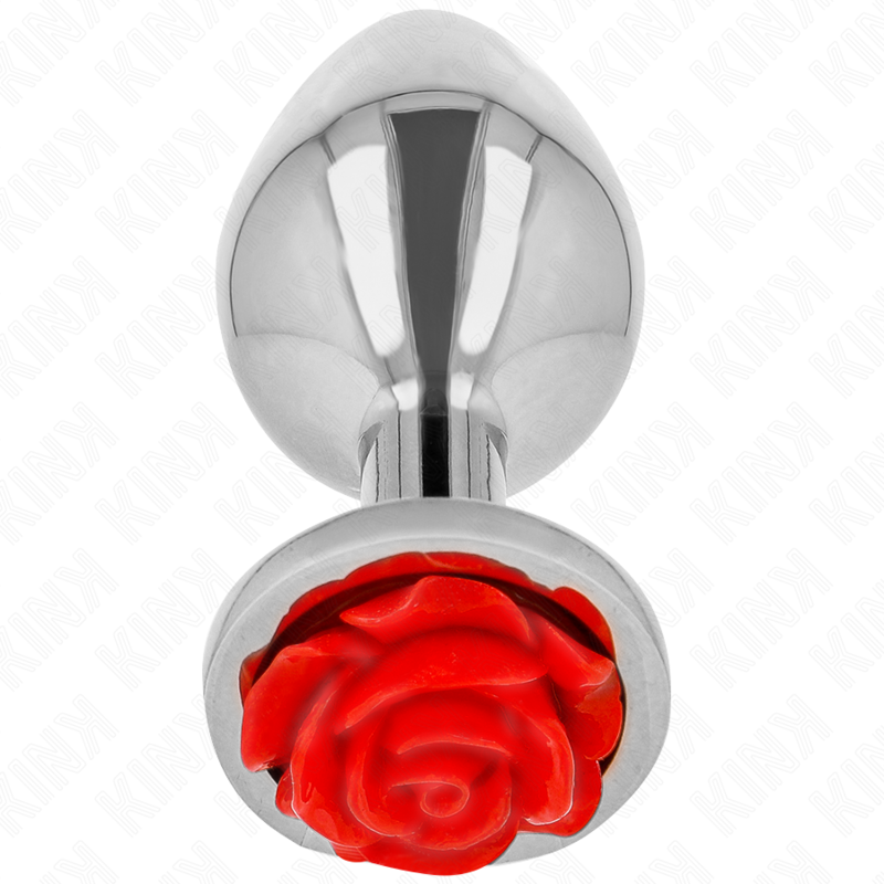 KINK - PLUG ANAL ROSA ROJA TALLA M KINK PLEASURE PLUGS