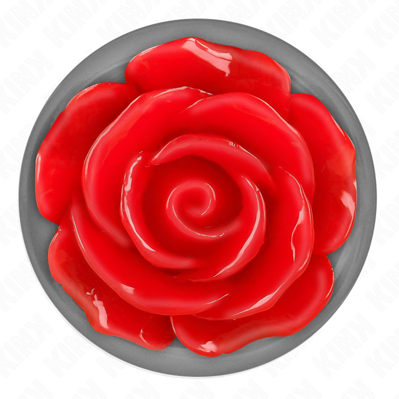 KINK - PLUG ANAL ROSA ROJA TALLA M KINK PLEASURE PLUGS