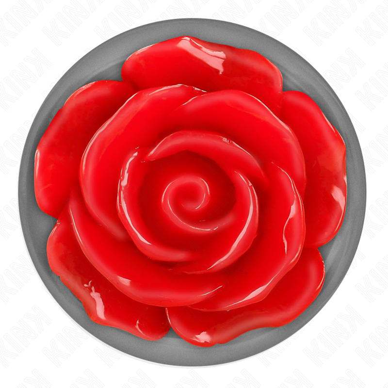 KINK - PLUG ANAL ROSA ROJA TALLA L KINK PLEASURE PLUGS