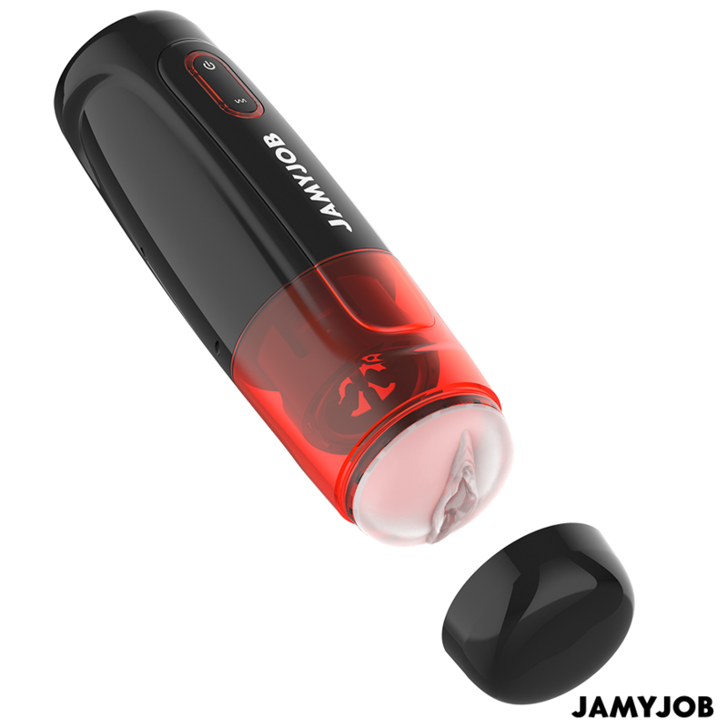 JAMYJOB - STORM MASTURBADOR VAGINA AUTOMÁTICO 10 MODOS ROTACIÓN Y EMPUJE JAMYJOB