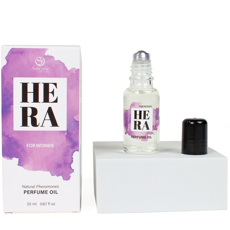 SECRETPLAY - HERA PERFUME NATURAL FEROMONAS EN ACEITE PARA MUJER 20 ML SECRETPLAY COSMETIC