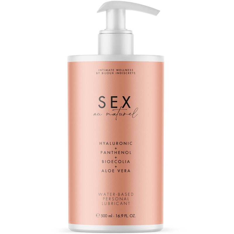BIJOUX -  LUBRICANTE PERSONAL CON BASE AGUA 500 ML BIJOUX AU NATUREL