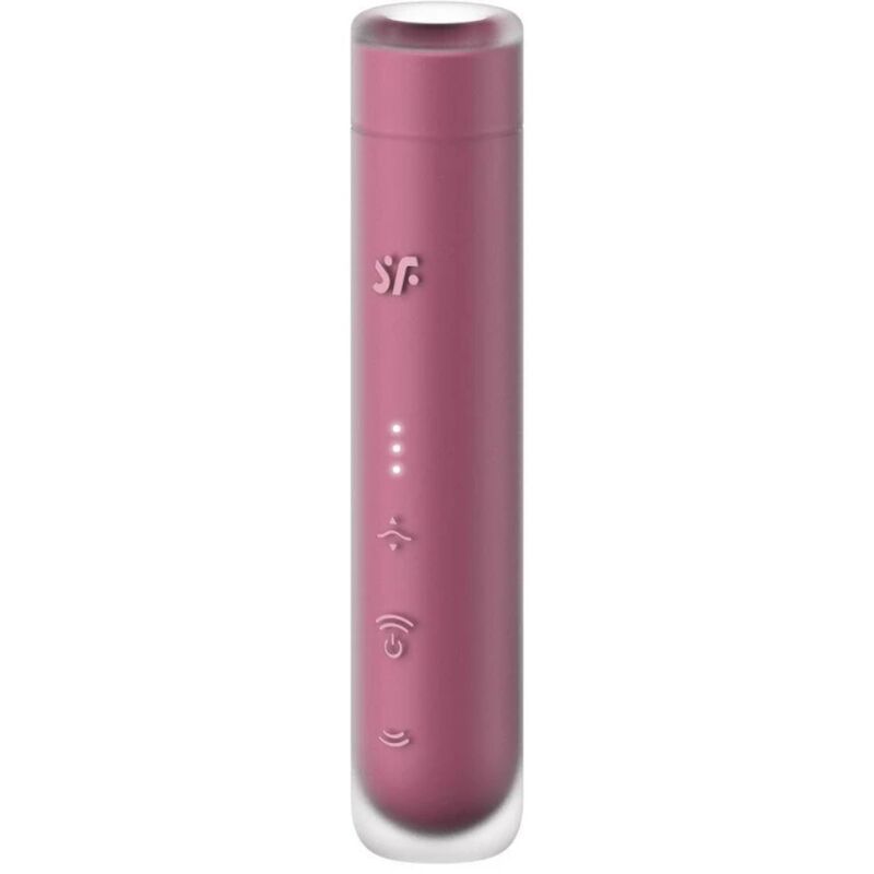 SATISFYER - FIRST KISS ESTIMULADOR CLÍTORIS POR ONDAS GRANATE SATISFYER AIR PULSE