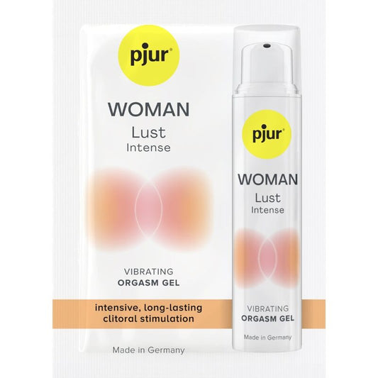 PJUR - WOMAN LUST INTENSE MONODOSIS GEL VIBRADOR PARA ORGASMO 1.5 ML PJUR