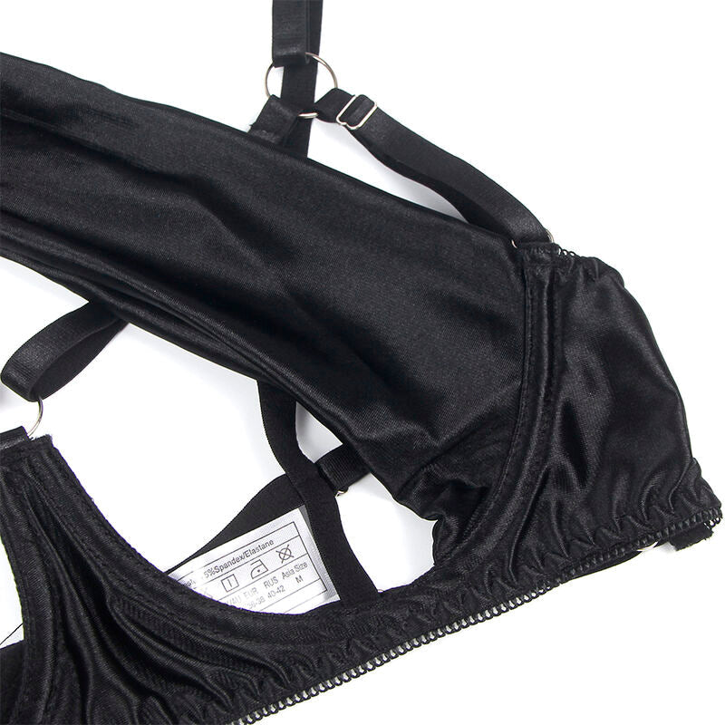 SUBBLIME - 955205 SET SUJETADOR CON LAZO NEGRO AJUSTABLE L/XL SUBBLIME SETS