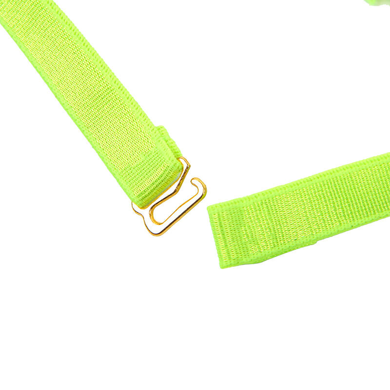 SUBBLIME - 955281 SET SUJETADOR CON COLLAR Y DETALLES PARA PIERNAS VERDE FLUORESCENTE L/XL SUBBLIME SETS