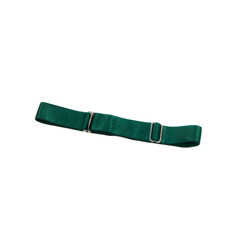 SUBBLIME - 955434 VESTIDO CON TIRANTES DE CUERO VERDE S/M SUBBLIME DRESSES