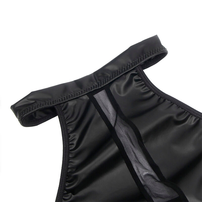 SUBBLIME - 955472 VESTIDO CUELLO HALTER CON TRANSPARENCIAS NEGRO S/M SUBBLIME DRESSES