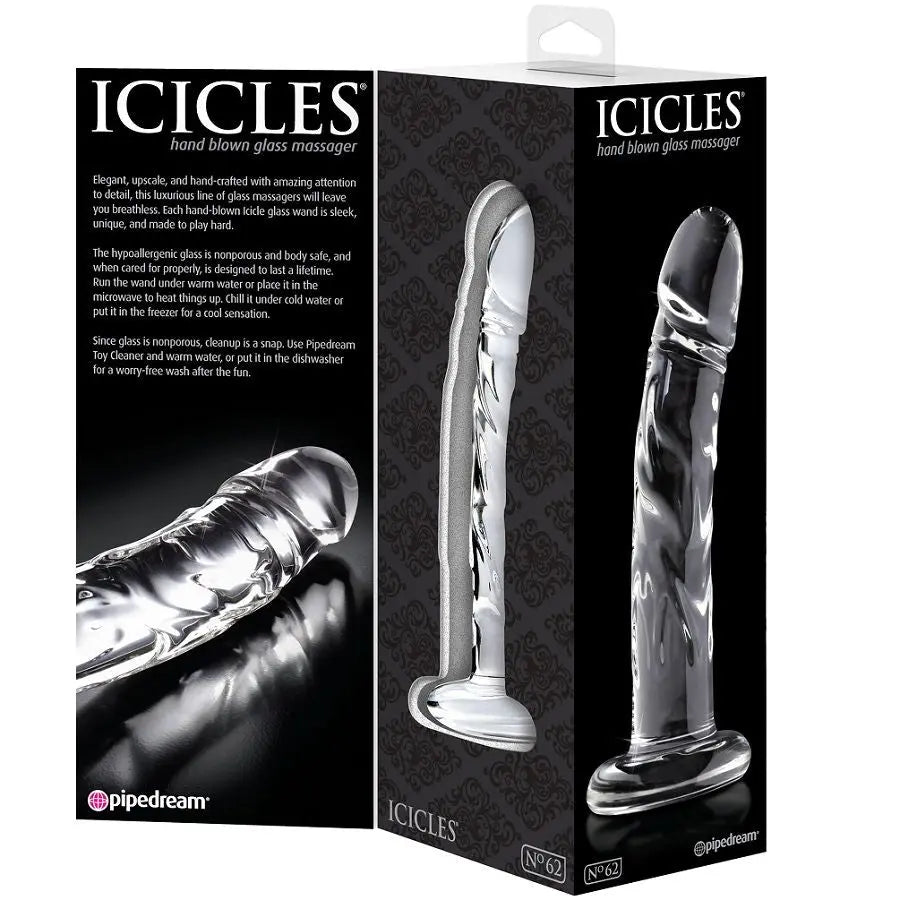 ICICLES - N. 62 MASAJEADOR DE VIDRIO ICICLES