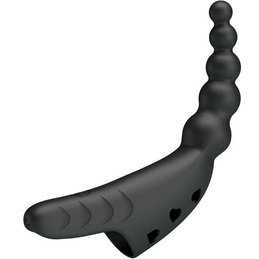 PRETTY LOVE - JORDIN VIBRADOR DE DEDO 10 VIBRACIONES NEGRO PRETTY LOVE