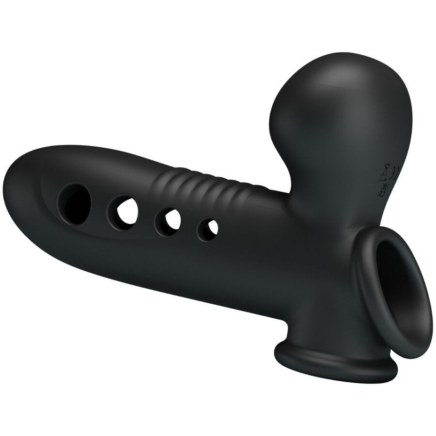 PRETTY LOVE - CRANE FUNDA PARA PENE CON AIRBAG NEGRO PRETTY LOVE