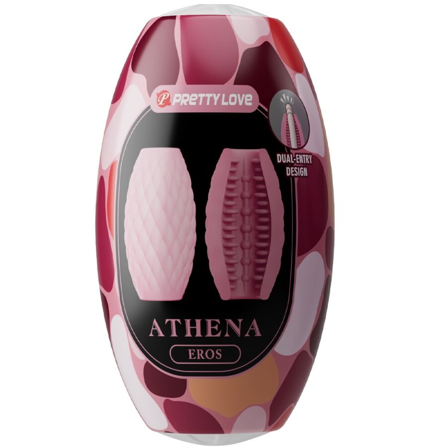 PRETTY LOVE - ATHENA EROS MASTURBADOR MASCULINO SILICONA ROSA PRETTY LOVE