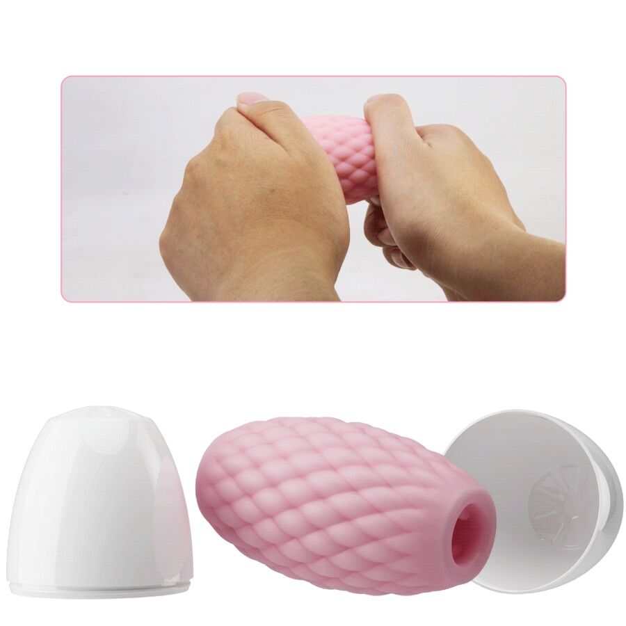 PRETTY LOVE - ATHENA EROS MASTURBADOR MASCULINO SILICONA ROSA PRETTY LOVE