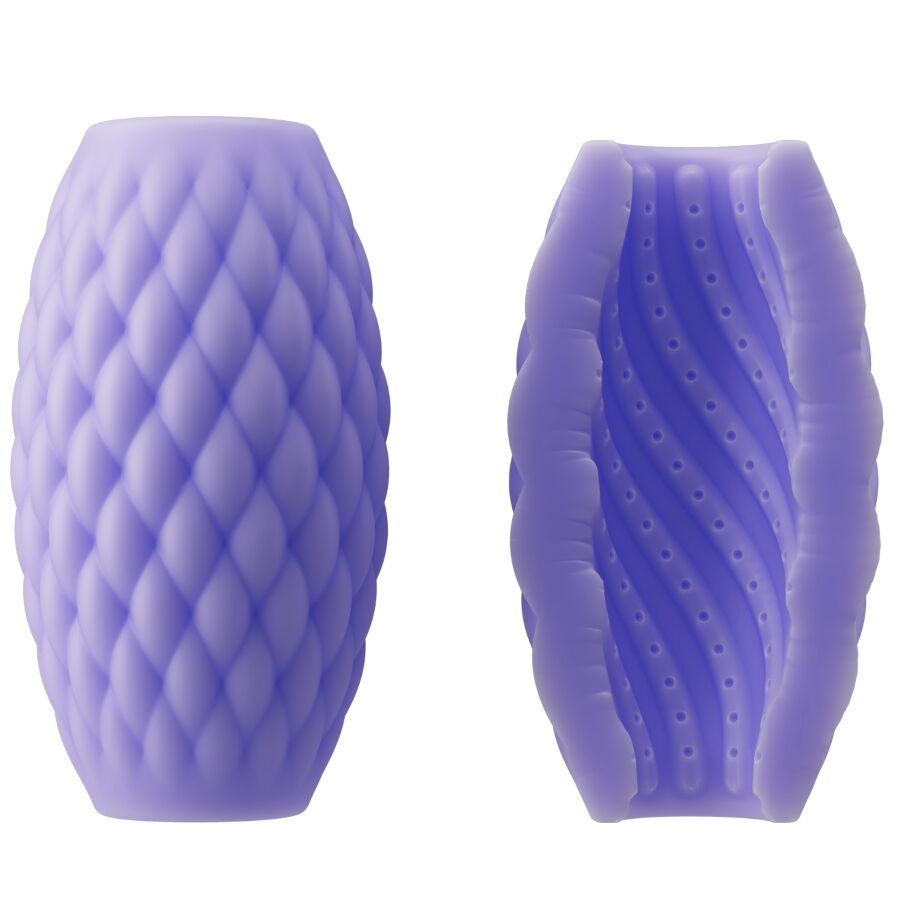 PRETTY LOVE - ATHENA EROS MASTURBADOR MASCULINO SILICONA MORADO PRETTY LOVE