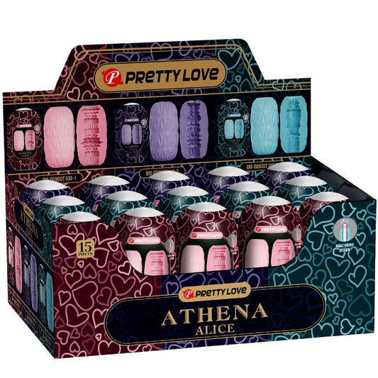 PRETTY LOVE - ATHENA ALICE PACK 15 MASTURBADORES MASCULINOS VARIOS PRETTY LOVE
