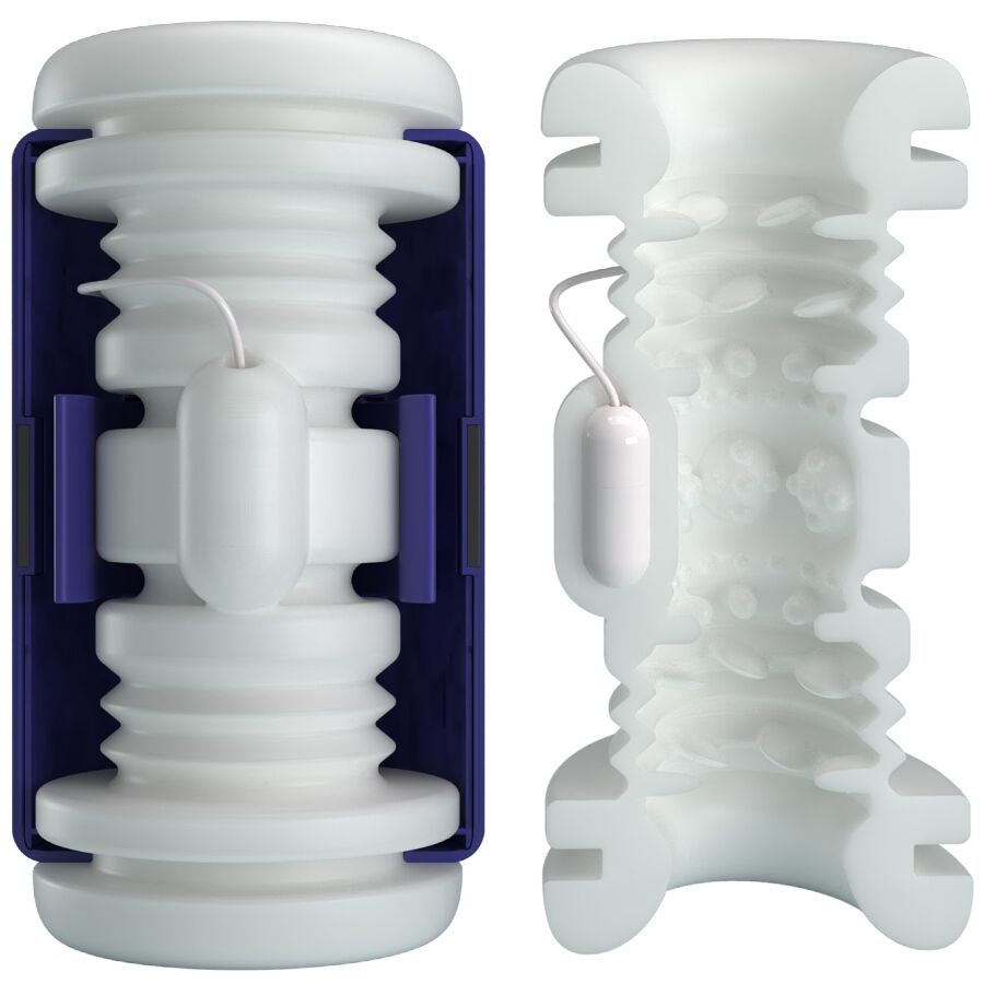 PRETTY LOVE - DJ LADY MASTURBADOR MASCULINO CON VIBRACIÓN 5 CONFIGURACIONES MORADO PRETTY LOVE MALE