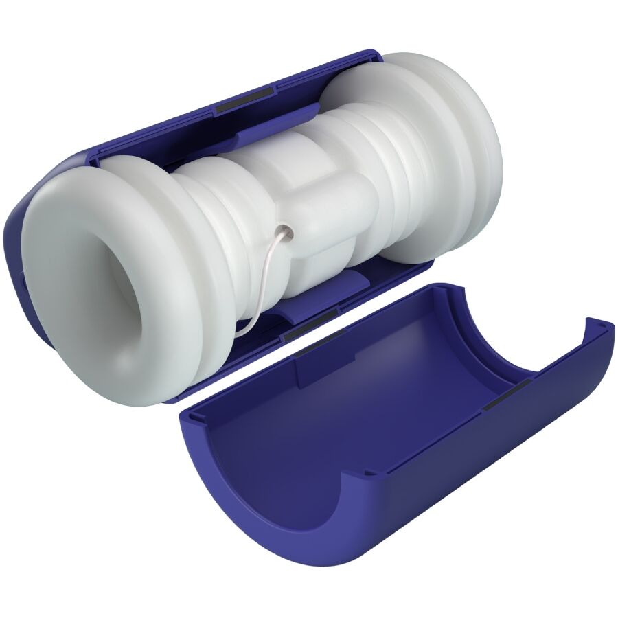 PRETTY LOVE - DJ LADY MASTURBADOR MASCULINO CON VIBRACIÓN 5 CONFIGURACIONES MORADO PRETTY LOVE MALE