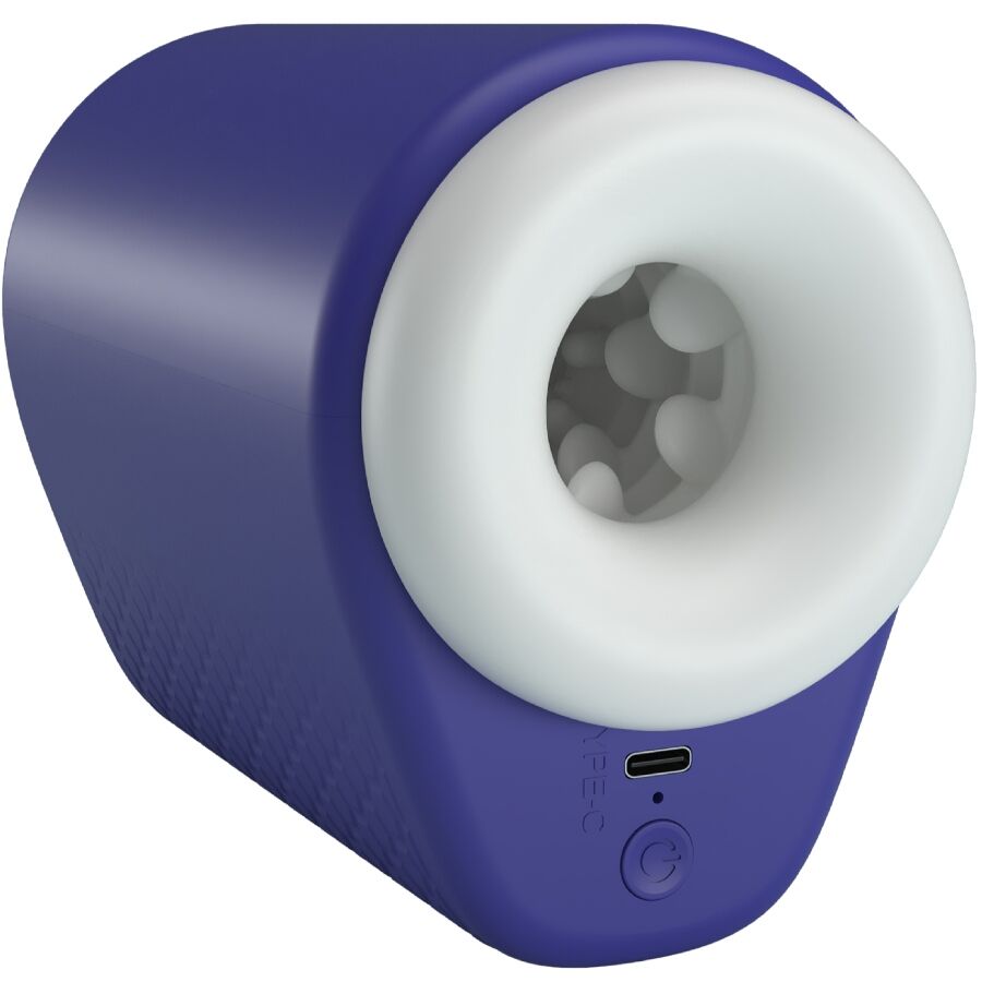 PRETTY LOVE - DJ LADY MASTURBADOR MASCULINO CON VIBRACIÓN 5 CONFIGURACIONES MORADO PRETTY LOVE MALE