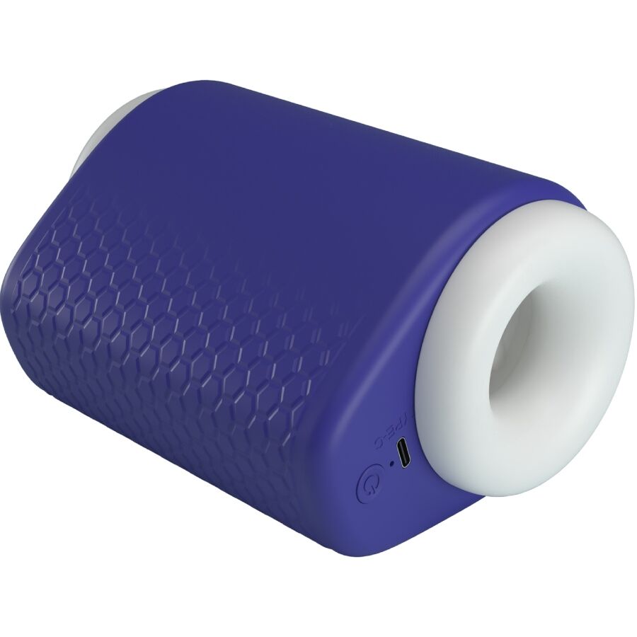 PRETTY LOVE - DJ LADY MASTURBADOR MASCULINO CON VIBRACIÓN 5 CONFIGURACIONES MORADO PRETTY LOVE MALE