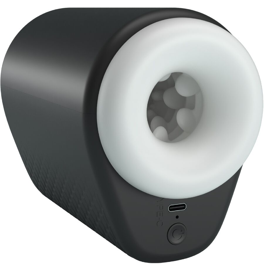 PRETTY LOVE - DJ GIRL MASTURBADOR MASCULINO CON VIBRACIÓN 5 CONFIGURACIONES NEGRO PRETTY LOVE MALE
