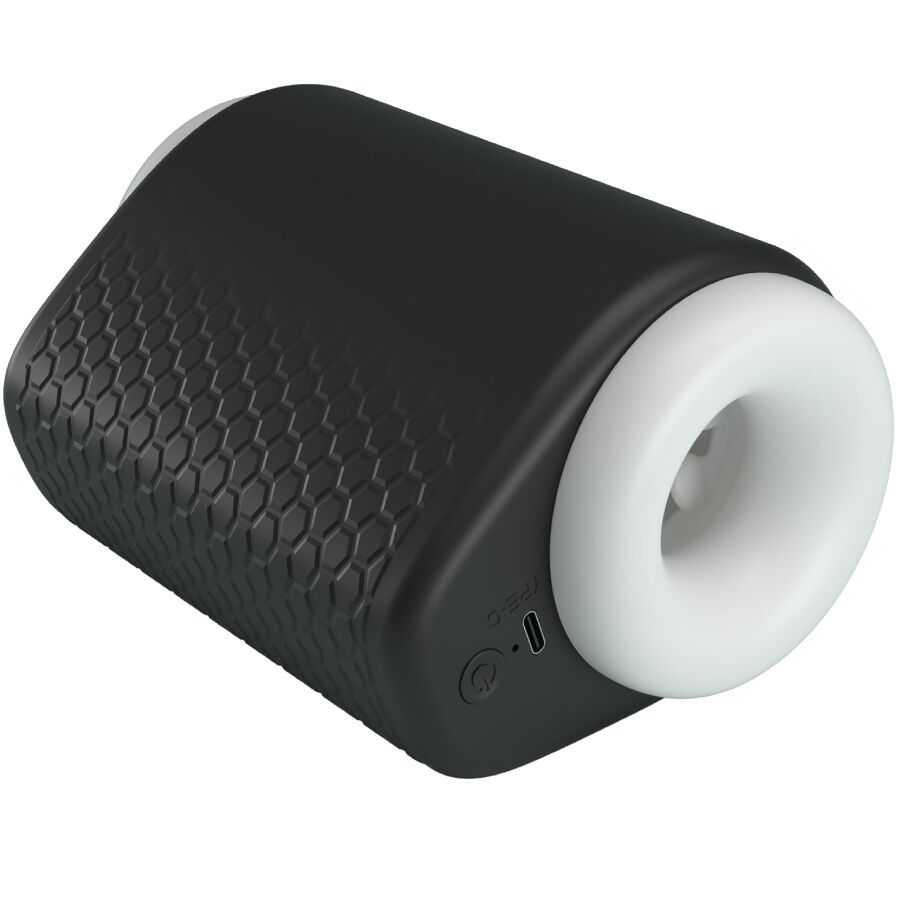 PRETTY LOVE - DJ GIRL MASTURBADOR MASCULINO CON VIBRACIÓN 5 CONFIGURACIONES NEGRO PRETTY LOVE MALE