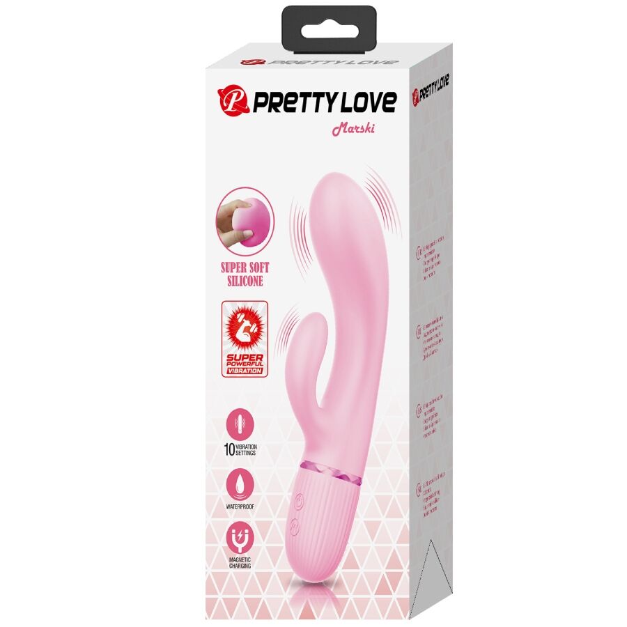 PRETTY LOVE - MARSKI VIBRADOR RABBIT & PUNTO G ROSA PRETTY LOVE FLIRTATION