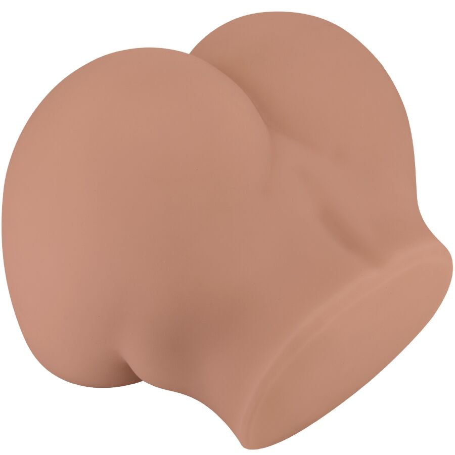 CRAZY BULL - BERNACE TRASERO VIBRADOR CON VAGINA Y ANO REALÍSTICO NATURAL CONTROL REMOTO CRAZY BULL