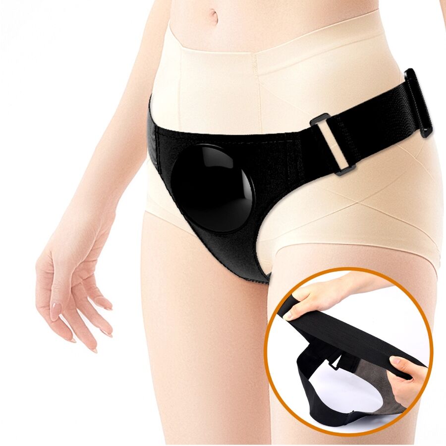 PRETTY LOVE - HARNESS BRIEFS UNIVERSAL CON DILDO VIBRACIÓN Y SQUIRTING 15.5 CM MULATO PRETTY LOVE