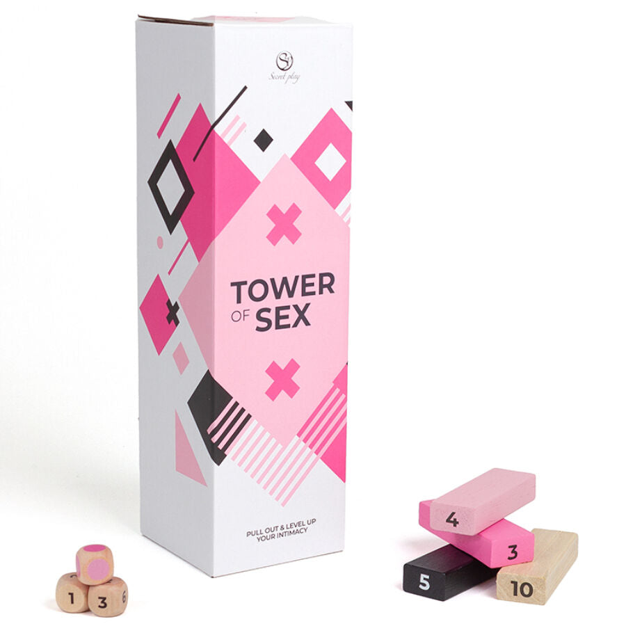 SECRETPLAY - JUEGO DE MADERA TOWER OF SEX SECRETPLAY 100% GAMES