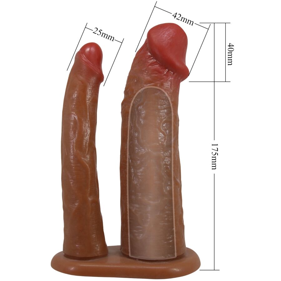 PRETTY LOVE - KEAVEN HARNESS BRIEFS UNIVERSAL & COMFORTABLE DOBLE DILDO PRETTY LOVE