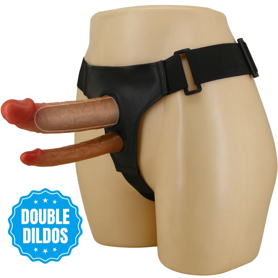PRETTY LOVE - KEAVEN HARNESS BRIEFS UNIVERSAL & COMFORTABLE DOBLE DILDO PRETTY LOVE