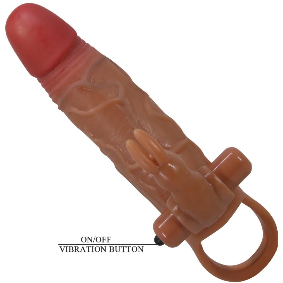 PRETTY LOVE - OSMAR FUNDA PARA PENE + ESTIMULADOR DE CLÍTORIS CON VIBRACIÓN PRETTY LOVE