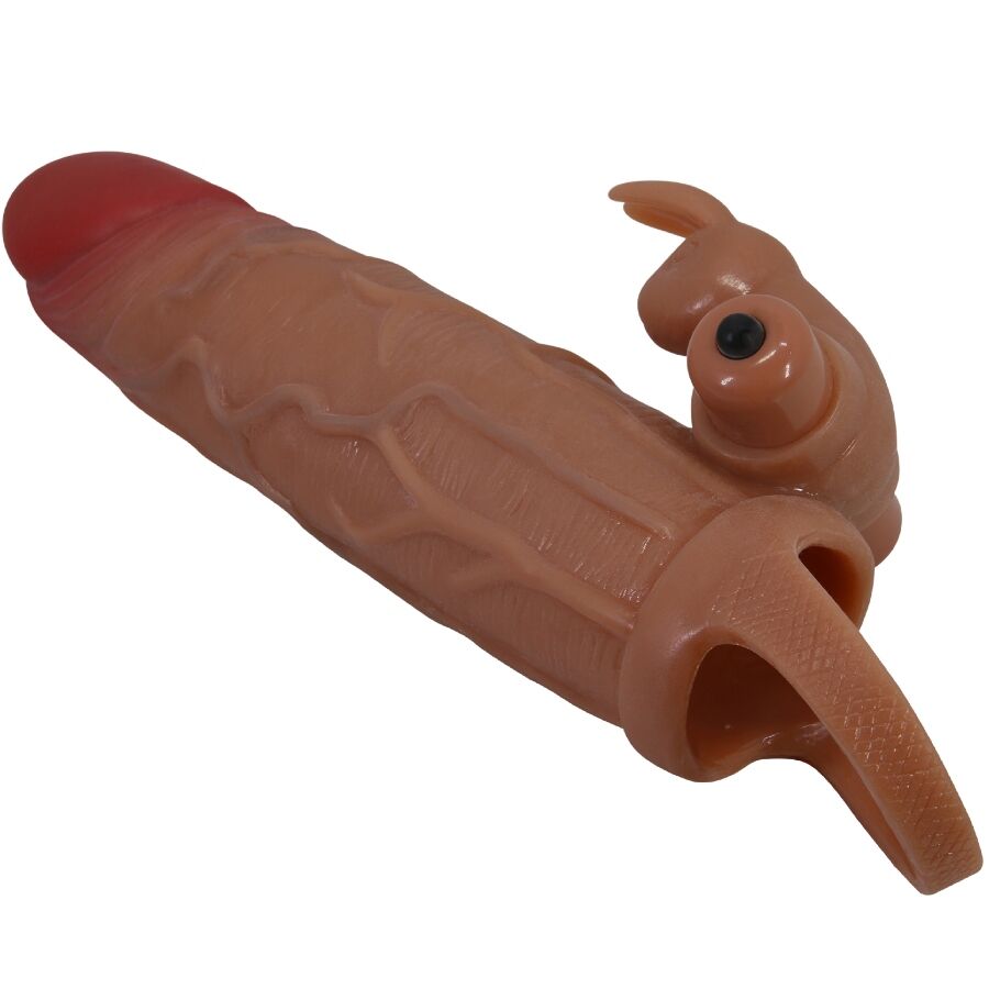 PRETTY LOVE - OSMAR FUNDA PARA PENE + ESTIMULADOR DE CLÍTORIS CON VIBRACIÓN PRETTY LOVE
