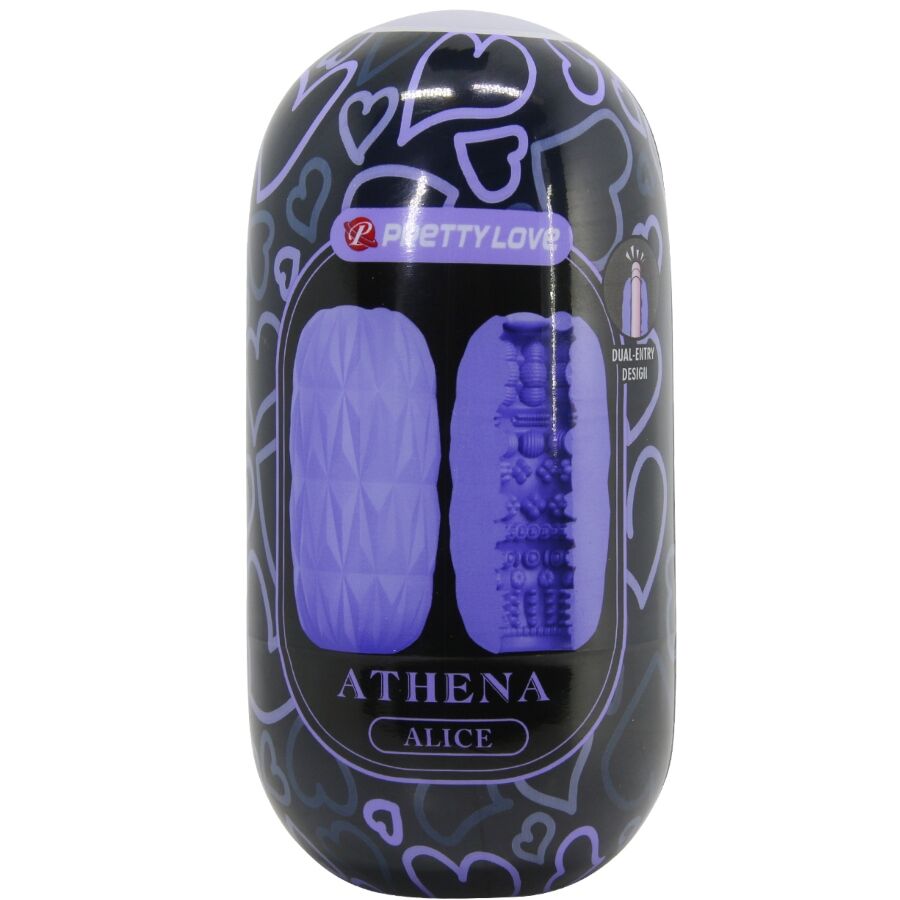 PRETTY LOVE - ATHENA ALICE MASTURBADOR MASCULINO MORADO PRETTY LOVE