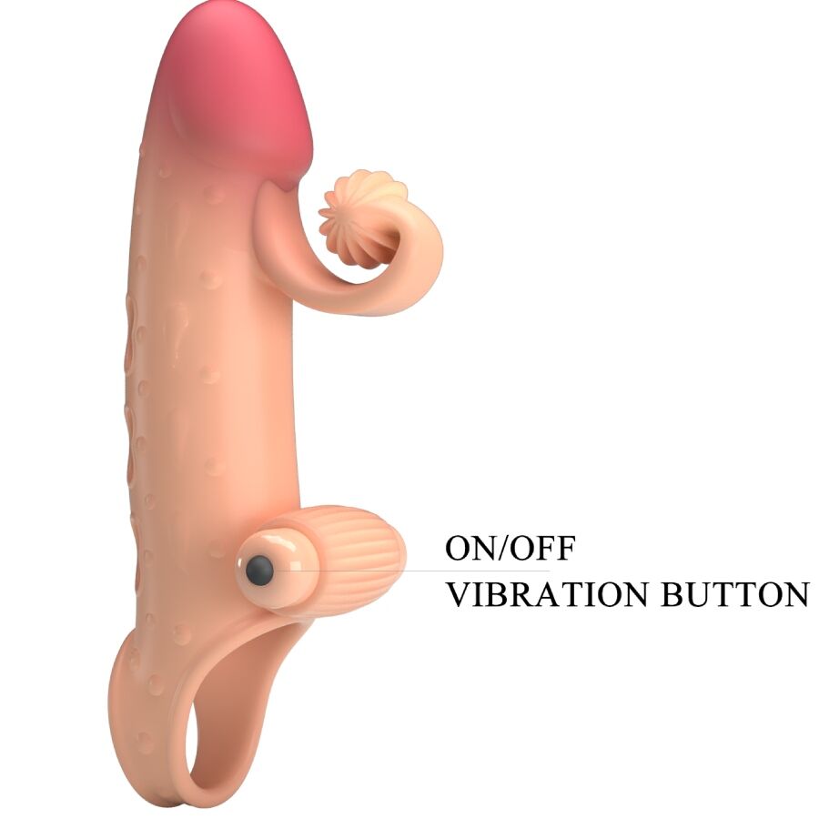 ROMANCE - FUNDA PARA PENE CON VIBRACIÓN NATURAL ROMANCE