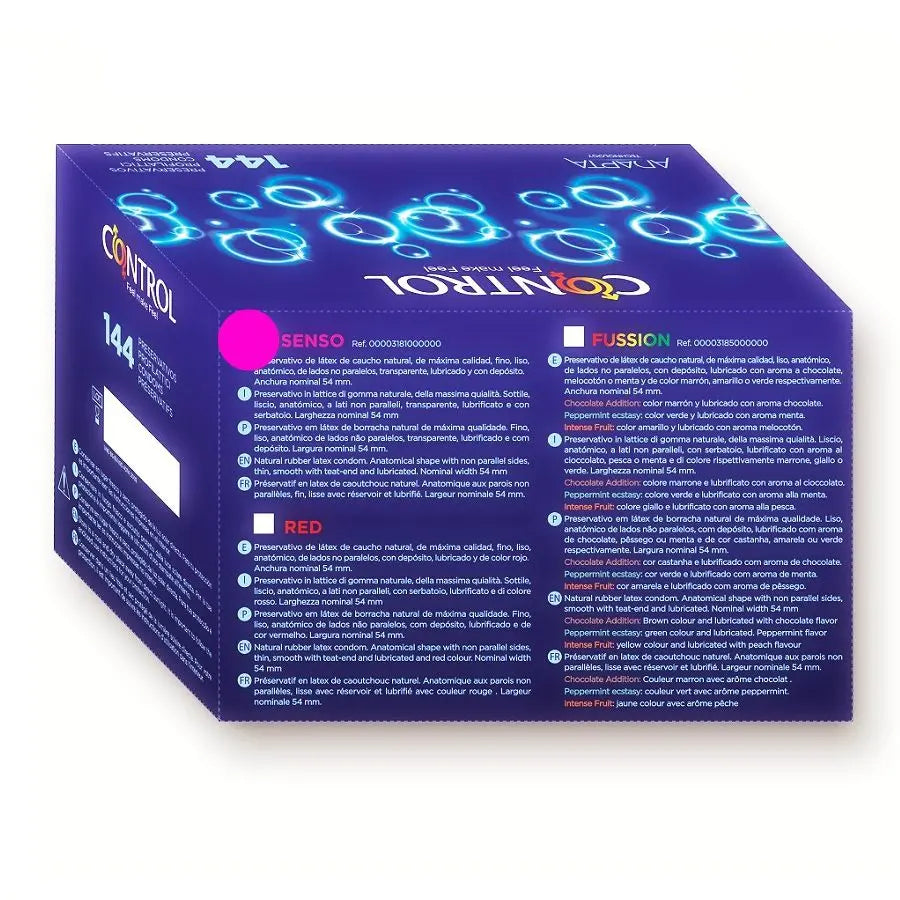 CONTROL - ADAPTA SENSO 144 UNID CONTROL CONDOMS