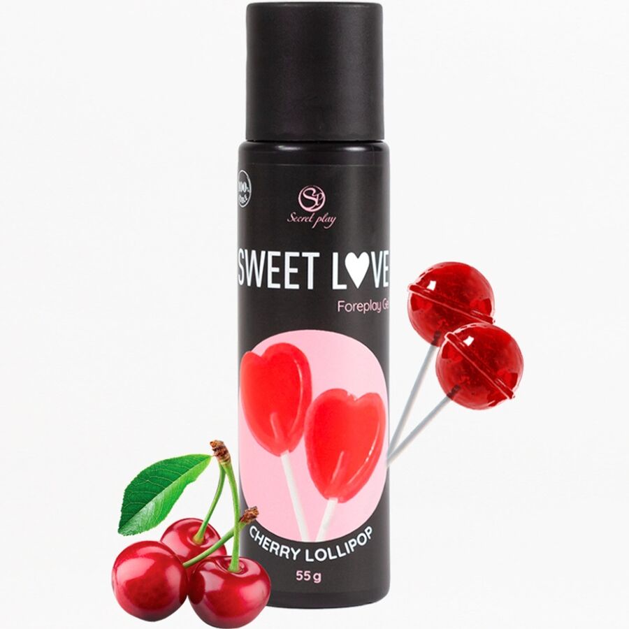 SECRETPLAY - CEREZA LOLLIPOP GEL SWEET LOVE 60 ML SECRETPLAY COSMETIC