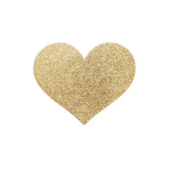 BIJOUX - INDISCRETS PEZONERAS FLASH CORAZÓN DORADO BIJOUX FLASH COLLECTION