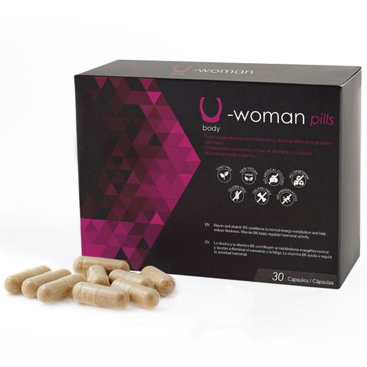 500 COSMETICS - U-WOMAN AUMENTO LÍBIDO FEMENINA - 30 CÁPSULAS 500COSMETICS