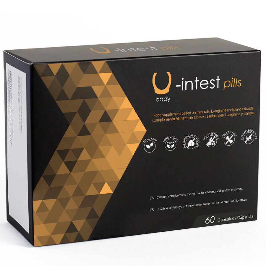 500 COSMETICS - U-INTEST CÁPSULAS PARA PREVENIR LAS HEMORROIDES - 60 CÁPSULAS 500COSMETICS